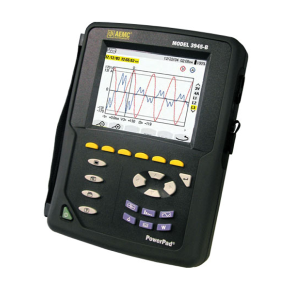 Analisador de Qualidade de Energia AEMC 3945-B