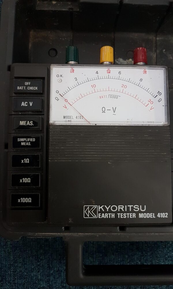 Terrômetro Analógico Kyoritsu 4102 - Image 3